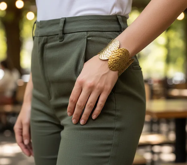 Gold_Hammered_Beauty_Cuff_Bangles_For_Women
